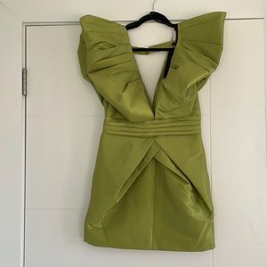 Green dress